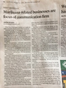 Canna Communication in the News: Mlive newspaper article about the company